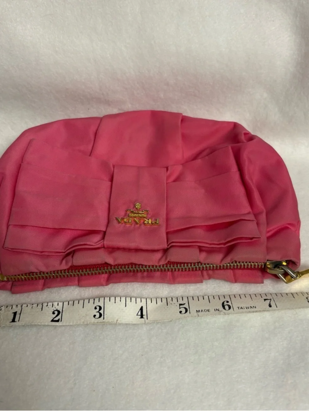 Prada pink nylon